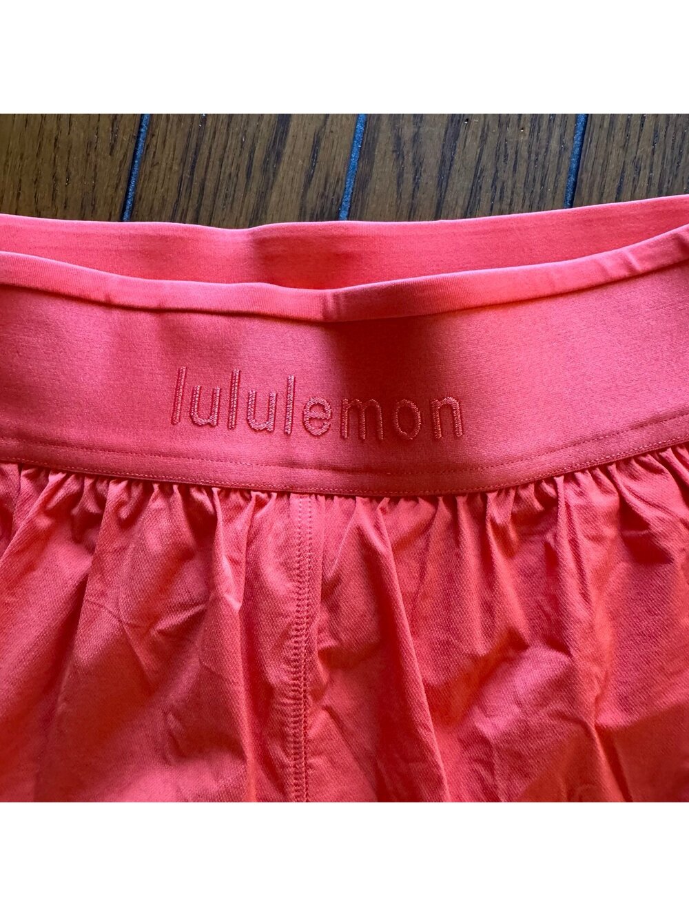 Lululemon License to Train Super High Rise Short 3.5” Cherry Ember Size L/10 NWT - Picture 5 of 8